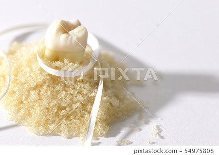 牙線可防止蛀牙 54975808