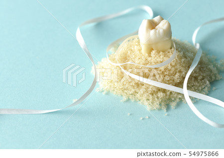 Dental floss prevent tooth decay 54975866