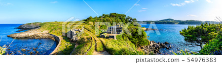 Komakizaki Park (Maki Shrine) Panorama [Iki City, Nagasaki Prefecture] 54976383