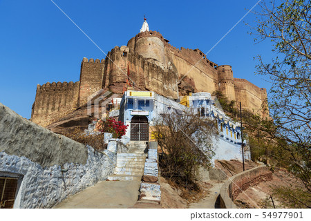 Mehrangarh Fort in Jodhpur. India Mehrangarh Fort in Jodhpur. India 54977901
