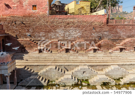 Toor ji ka Baori step well in Jodhpur. India Toor ji ka Baori step well in Jodhpur. India 54977906