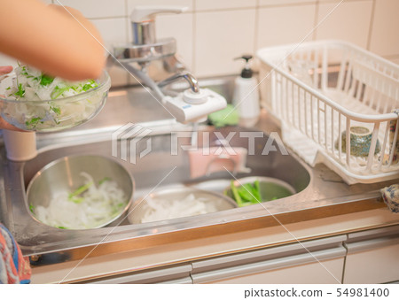 沙拉準備 54981400