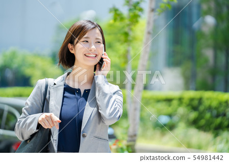 女商人企業圖像職業婦女 54981442