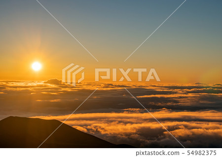 Sunrise on the summit of Mauna Kea Sunrise on the summit of Mauna Kea 54982375