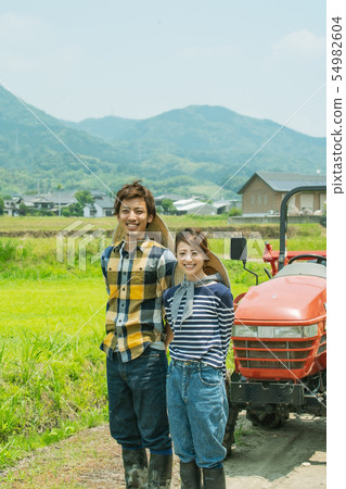 Farmer Farming I-turn 54982604