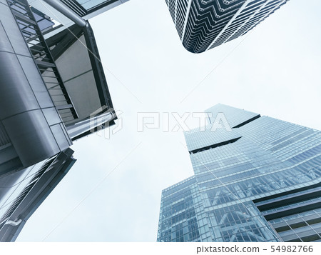 Modern Building Glass facade Architecture perspect 54982766