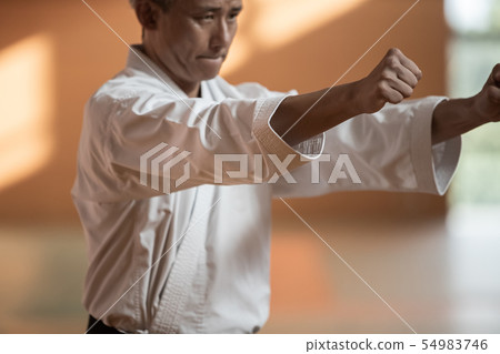 空手道 空的手 男人 54983746