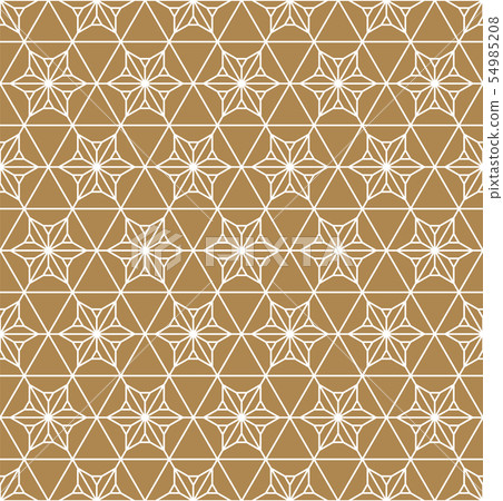 Seamless geometric pattern based on japanese 54985208