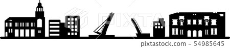 Moji silhouette (transmission specification) Moji silhouette (transmission specification) 54985645