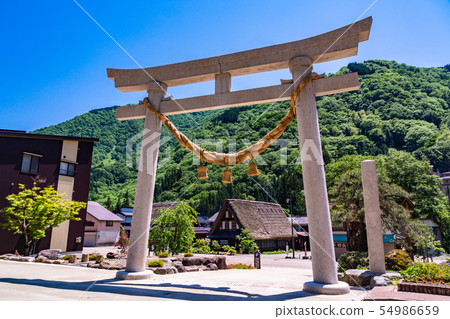 (Toyama Prefecture) Nanashi-shi Kaminashi Hakusannomiya grounds (Toyama Prefecture) Nanashi-shi Kaminashi Hakusannomiya grounds 54986659
