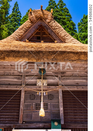(Toyama Prefecture) Nanzan City Kaminashi Shirayama Shrine Temple 54986802