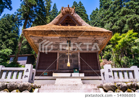 (Toyama Prefecture) Nanzan City Kaminashi Shirayama Shrine Temple (Toyama Prefecture) Nanzan City Kaminashi Shirayama Shrine Temple 54986803