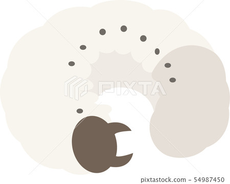 甲蟲幼蟲 54987450