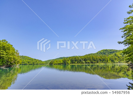 安靜的湖Onneto 54987956