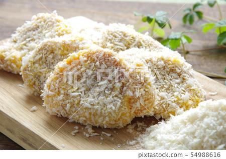 Bite cutlet cooking crumbs Bite cutlet cooking crumbs 54988616