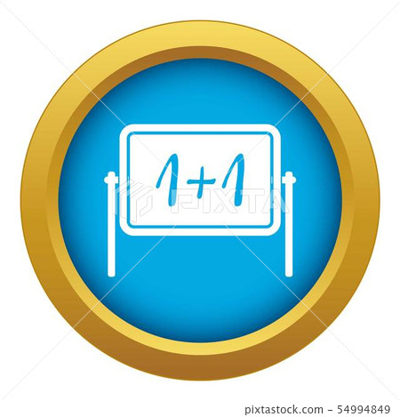 Board icon blue vector isolated Board icon blue vector isolated 54994849