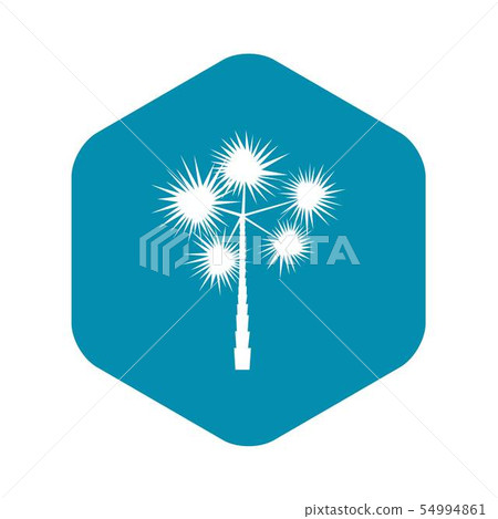 Palm chamaerops icon, simple style 54994861
