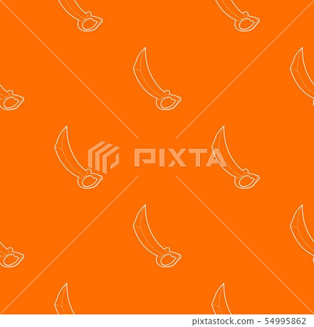 Sword pattern vector orange Sword pattern vector orange 54995862