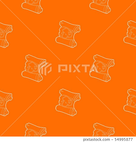 Map pattern vector orange 54995877