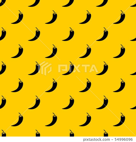 Hot chili pepper pattern vector Hot chili pepper pattern vector 54996096
