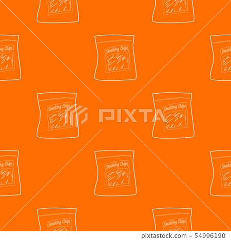Smoking chips pattern vector orange 54996190