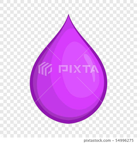 Drop oil icon, cartoon style 54996275