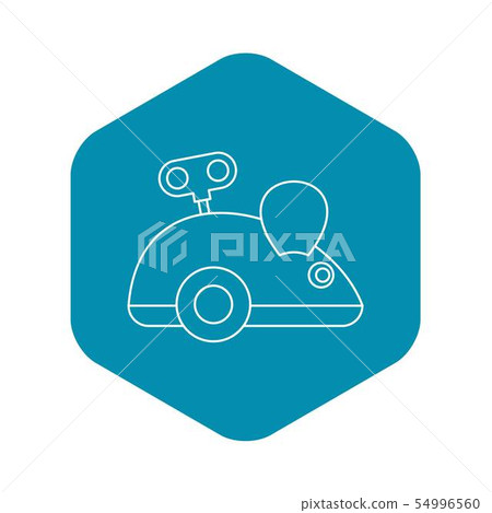 Clockwork mouse icon, outline style Clockwork mouse icon, outline style 54996560