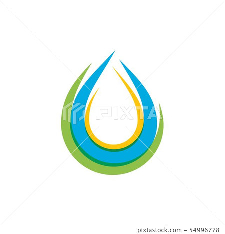Water drop Logo Template vector Water drop Logo Template vector 54996778