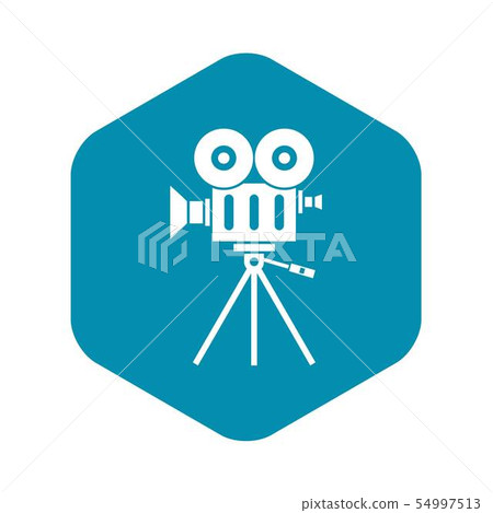 Camcorder icon, simple style Camcorder icon, simple style 54997513