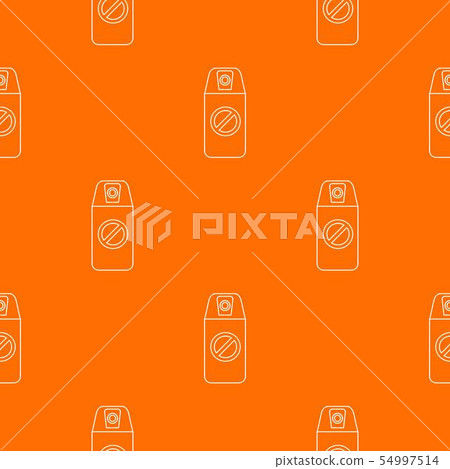 Mosquito spray pattern vector orange 54997514
