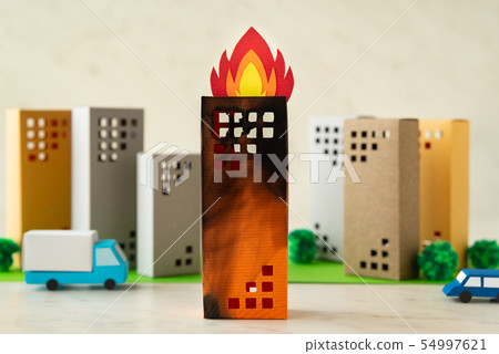 Fire fire building mansion high rise mansion tower mansion Fire fire building mansion high rise mansion tower mansion 54997621