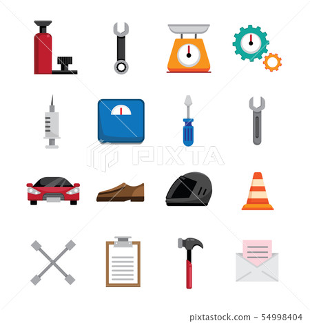 icons equipment vector design 54998404