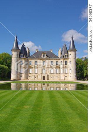 French wine castle. Chateau Pichon Longueville French wine castle. Chateau Pichon Longueville 54998577