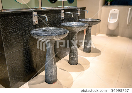 Luxury marble stone vessel sink with stainless 54998767