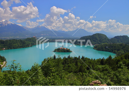 Superb view of Lake Bled | Slovenia 54998976