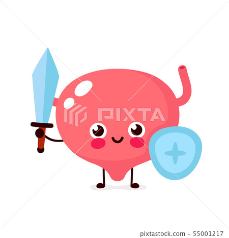 Strong cute healthy happy bladder 55001217