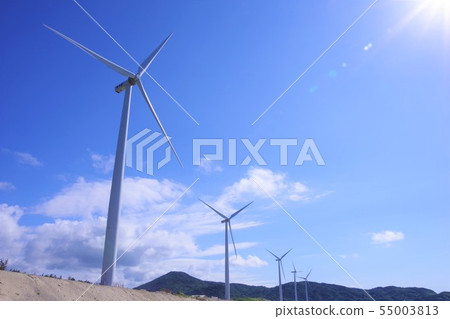 島根縣五津市的風力發電 55003813