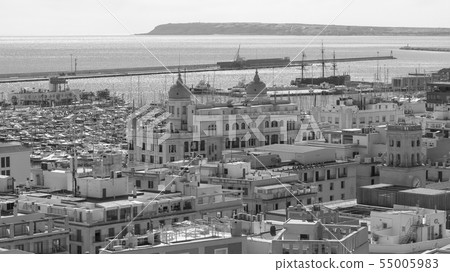 Harbour of Alicante, Spain. 55005983