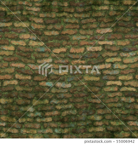 Old Brick Wall Seamless Texture or Background illustration 55006942