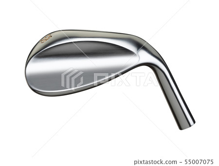 Blank Golf Club Wedge Iron Head Back Isolated  55007075