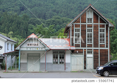 Old Matsumoto Electric Railway Old islands station building 55007741