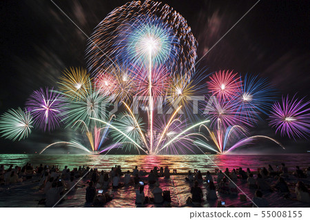 [滋賀縣彥根市]北琵琶湖煙花節彥根煙花節 55008155