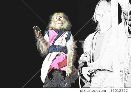 Monkey turning Monkey turning 55012252