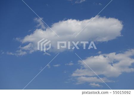 blue sky and white clouds blue sky and white clouds 55015092
