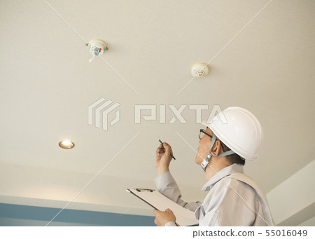 Businessman in helmet house renovation general purpose Businessman in helmet house renovation general purpose 55016049