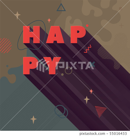 Square template ready for use in web, print design 55016433