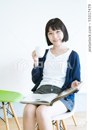 假日少婦放鬆 55017479