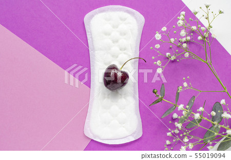 The concept of women's health. Vaginal discharge. The concept of women's health. Vaginal discharge. 55019094