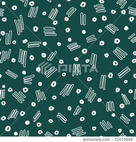 Abstract Seamless Pattern. Brush Strokes. 55019688