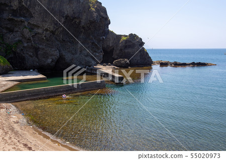 Sea of Hokkaido Hori stock village 55020973